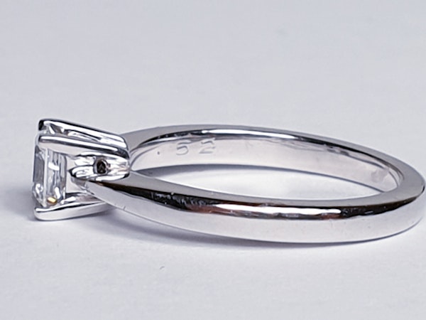 Asscher Cut Diamond Solitaire Diamond Engagement Ring  DBGEMS - image 4
