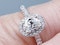 Oval diamond engagement ring  DBGEMS - image 2