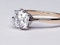Solitaire cushion cut diamond ring - image 5