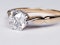 1.35ct old European transitional cut diamond engagement ring  DBGEMS - image 6
