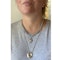 Date 2010's, 18k White Gold Turquoise & Diamond stone set Necklace by Lilly Shapiro ( Dawn Light ), SHAPIRO & Co - image 5
