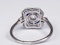 Art Deco Sapphire and Diamond Engagement Ring  DBGEMS - image 5