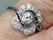 Art Deco Sapphire and Diamond Engagement Ring  DBGEMS - image 3