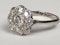 Art Deco Diamond Cluster Ring  DBGEMS - image 2