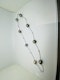 18K white gold Diamond and Pearl Necklace - image 3
