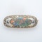 Opal and diamond  Art Deco brooch - image 1