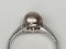 Art Deco Natural Pearl and Diamond Ring  DBGEMS - image 3