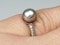Art Deco Natural Pearl and Diamond Ring  DBGEMS - image 2