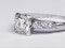 Art Deco Round Transitional Diamond in a Square Setting DBGEMS - image 3