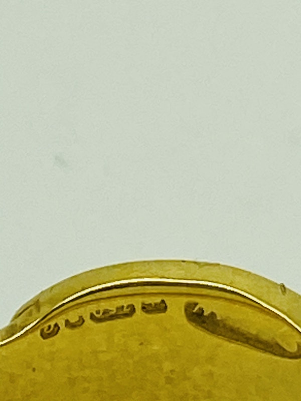 18K yellow gold 0.35ct Diamond Ring - image 4