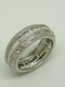 Eternity Ring, 18K white gold 1.35ct Diamond Ring - image 2