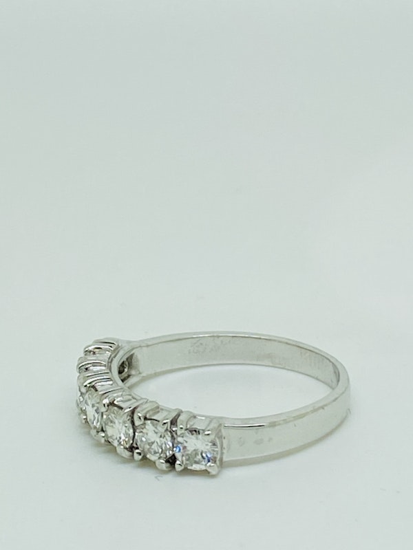Half Eternity 7-stone Diamond Ring - image 3