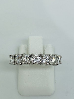 Half Eternity 7-stone Diamond Ring