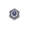 “Onda” sapphires diamonds ring - image 2