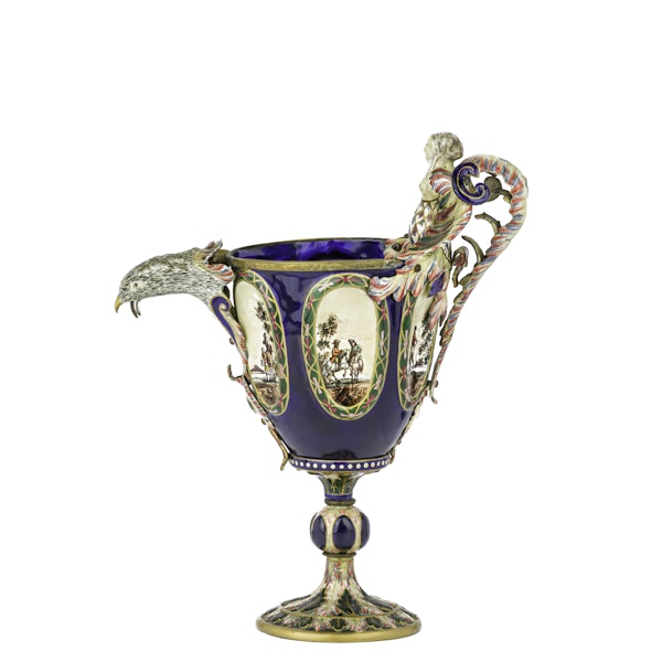 Enamel goblet/chalice - image 1