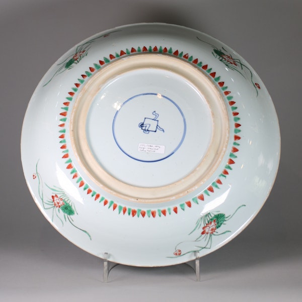 Chinese famille verte dish, early Kangxi (1662-1722) - image 2