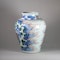 Chinese wucai baluster vase, Shunzi - image 4