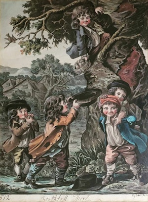 Robert Dighton Watercolour "Youthful Sport" 1797