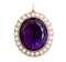 A Large Amethyst and Natural Pearl Pendant - image 2