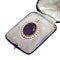 A Large Amethyst and Natural Pearl Pendant - image 1