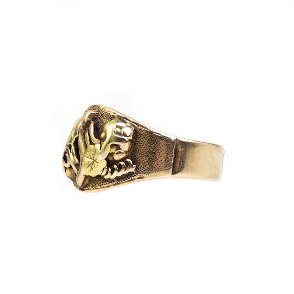 A Yellow and Rose Gold Ring from California - image 2