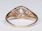 Edwardian Unique Diamond Engagement Ring  DBGEMS - image 2