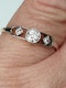 Edwardian Diamond Engagement Ring  DBGEMS - image 2