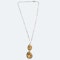 A Gold, Citrine Pendant and Chain - image 3