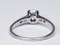 1.03ct cushion cut diamond engagement ring  DBGEMS - image 2