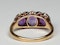 Victorian Amethyst and Rose Diamond Ring  DBGEMS - image 2