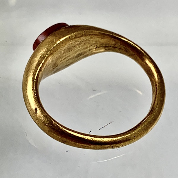 Late Roman intaglio ring - image 3