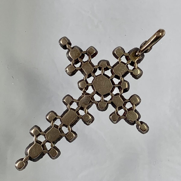 Early eighteenth century diamond set cross - image 2