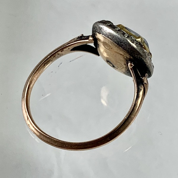 1780 sapphire and diamond ring - image 2