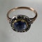 1780 sapphire and diamond ring - image 3