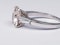 Coloured 2.47ct old European cut Diamond engagement ring  DBGEMS - image 2