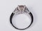 Coloured 2.47ct old European cut Diamond engagement ring  DBGEMS - image 5