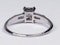 0.70ct emerald cut diamond engagement ring  DBGEMS - image 4