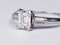 0.70ct emerald cut diamond engagement ring  DBGEMS - image 6