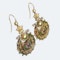 A pair of Gold Drop Earrings - image 2