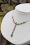 A very beautiful 15 Carat Yellow Gold (stamped) Natural Sapphire & Seed Pearl Demi-Necklace, Belle Époque \ Circa 1905 - image 1