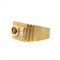 A Citrine Diamond Gold Ring - image 3
