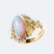 An Opal Diamond Gold Ring by Samuel Hope - image 2