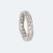 A Diamond Platinum Eternity Ring - image 2