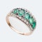 A Georgian Emerald Gold Ring - image 2