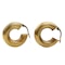 A 1950s Pair of Italian Gold Hoop Earrings - image 2