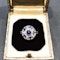 A 1910 Sapphire, Diamond and Platinum bottle nose ring - image 1