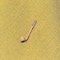 A Gold Sapphire Pearl Golf Club Tie Pin - image 1