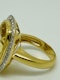 18K yellow gold 9.32ct Yellow Citrine and Diamond Ring - image 3