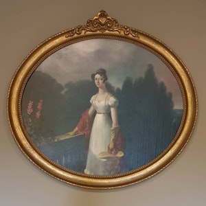 Georgian Oval Portrait Edmund Thomas Parris