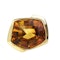 An 1980s Gold Citrine Ring - image 3